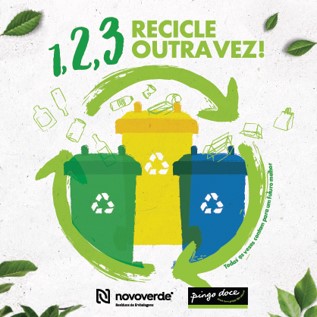 Novo Verde and Pingo Doce launch campaign for recycling motivation